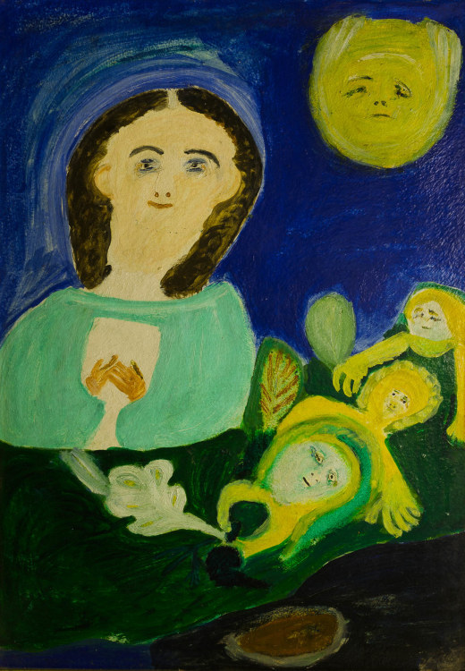 Petronėlė Gerlikienė – Vasara. Kristui aukojami žolynai (1977)