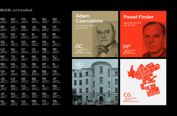 Lietuvių sukurtas Varšuvos geto muziejaus vizualinis identitetas ADC apdovanojimuose pelnė „Grand Prix“ / Autorių darbo vizualas