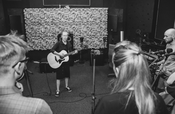 Grupės „MaNNazz“ generalinė repeticija /Mato Miežonio nuotr.