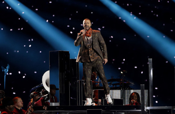 Justino Timberlake'o pasirodymas per „Super Bowl“