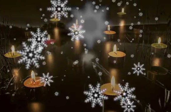 VIDEO kadras: Inga Valinskienė ir Laura Remeikienė \"Kalėdų giesmė\"