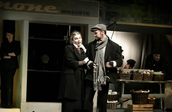 Akimirka iš spektaklio „Bohema“