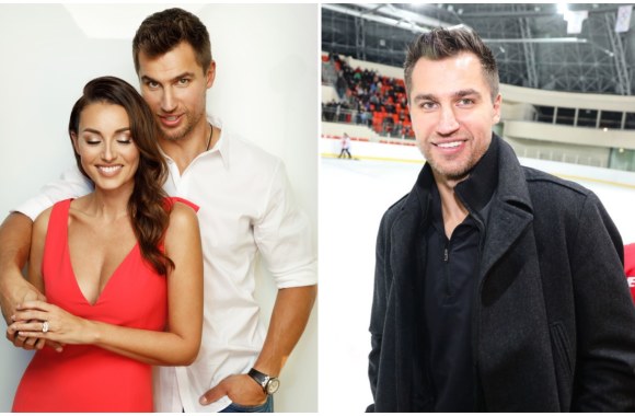  Nathalie Sanschagrin ir Dainius Zubrus / Gedimino Žilinsko nuotr.