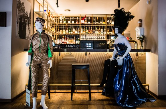 Manekenai Vilniaus restoranuose ir kavinėse/Organizatorių nuotr.