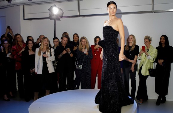 Monikos Kazakevičiūtės-Kriščiūnienės kolekcijos pristatymas / Gusto Ščinsko nuotr.