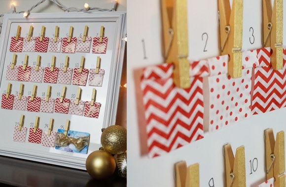 VIDEO kadras: Advento kalendorius rėmelyje