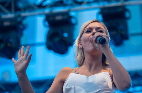 Monikos Linkytės koncertas Pažaislio vienuolyne/ Luko Grušecko ir Evelinos Sabaliauskaitės nuotr. 