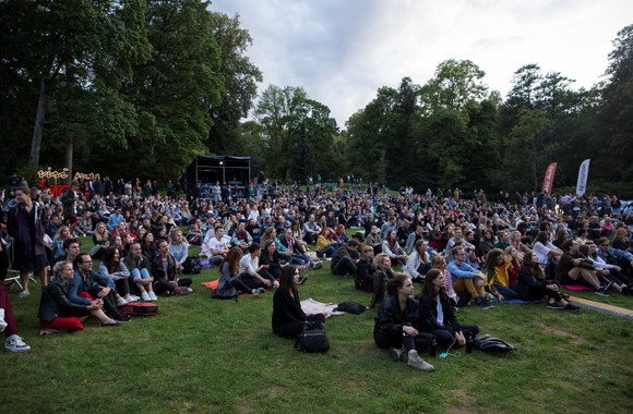 Grupės „Rhye“ koncerto akimirkos