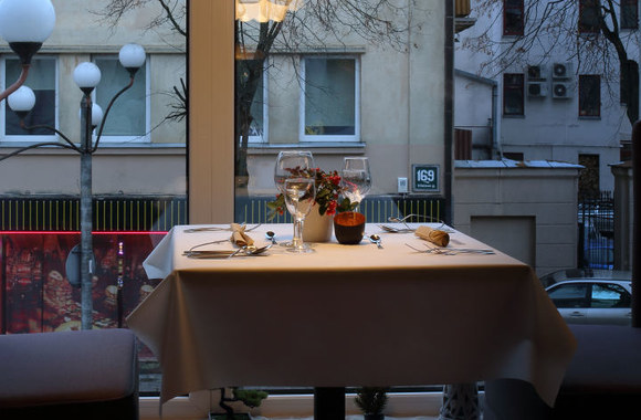 Korėjiečių restorano atidarymo akimirka