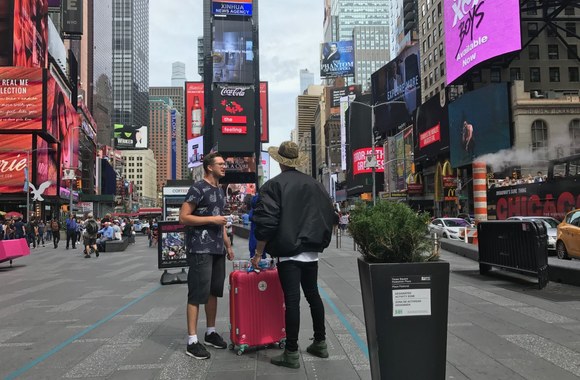 Juostos „Aš Žvaigždė“ filmavimas Niujorke