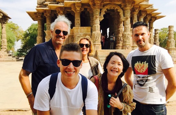 Makaliaus atostogų Indijoje akimirka