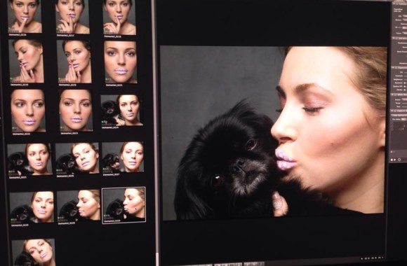 Deimantė Guobytė su savo kalyte Vesta