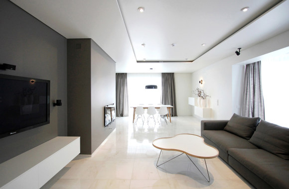 250 kv. metrų namo Klaipėdos rajone interjeras