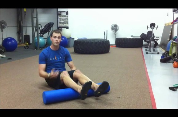 VIDEO kadras: Treniruotė blauzdoms