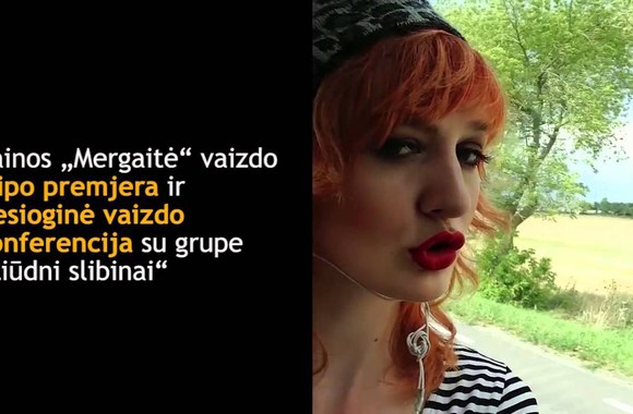VIDEO kadras: Liūdni Slibinai - vaizdo klipo „Mergaitė“ anonsas