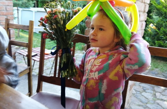 Inetos ir Ąžuolo Žvagulių dukra Barbora/ Asmeninio albumo nuotr.