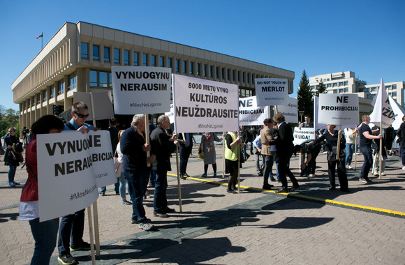 Vilniuje vykusio koncerto „Laisvė rokenrolui“ akimirka