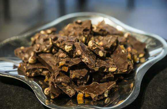 Šokoladinės atidarymo akimirka