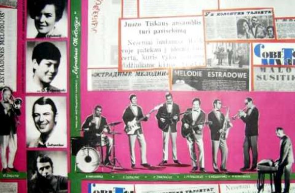 VIDEO kadras: Danutė Neimontaitė ir \"Estradinės melodijos\" - Juodas garvežys (1968)