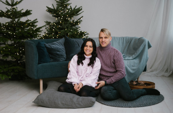 Justina Žemaitytė-Gaučienė su vyru Tadu Gauču / Ingos Deksnės („Index Photography“) nuotr.