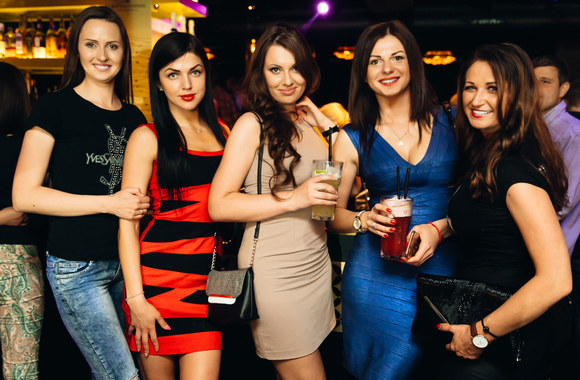 Vakarėlio klube „Pantera“ akimirka