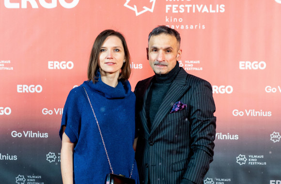 Seržas Gandžumianas su drauge / Irmanto Gelūno nuotr.