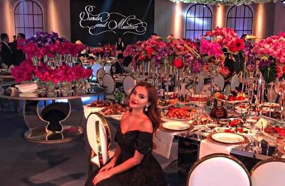 Oligarcho Ilkomo Šokirovo dukros Madinos ir jos išrinktojo Sardoro vestuvės