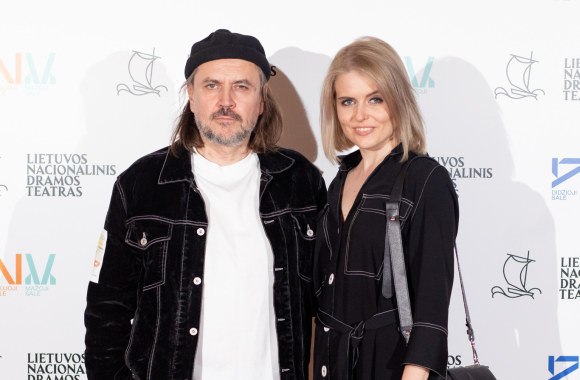 Spektaklio „Miegantys“ premjeros svečiai / Luko Balandžio nuotr.