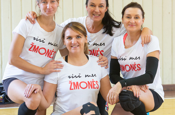 Tinklinio turnyro LAIMĖ MIX akimirka / Gretos Skaraitienės nuotr.