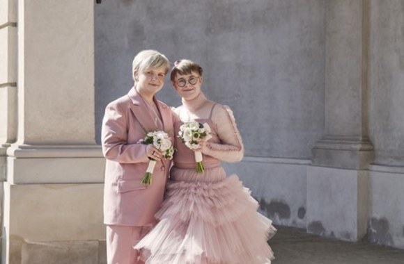 Rūtos Jonuševičiūtės ir Vibekes Bidstrub vestuvės / Asmeninio albumo nuotr.