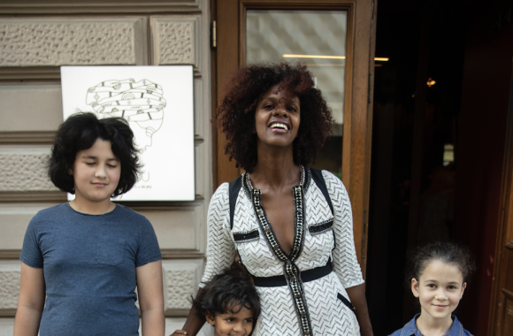 Jau daugiau nei dešimtmetį Lietuvoje gyvenanti etiopė Eskedar Maštavičienė/Viganto Ovadnevo nuotr.