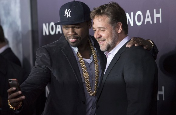 50 Cent ir Russelas Crowe