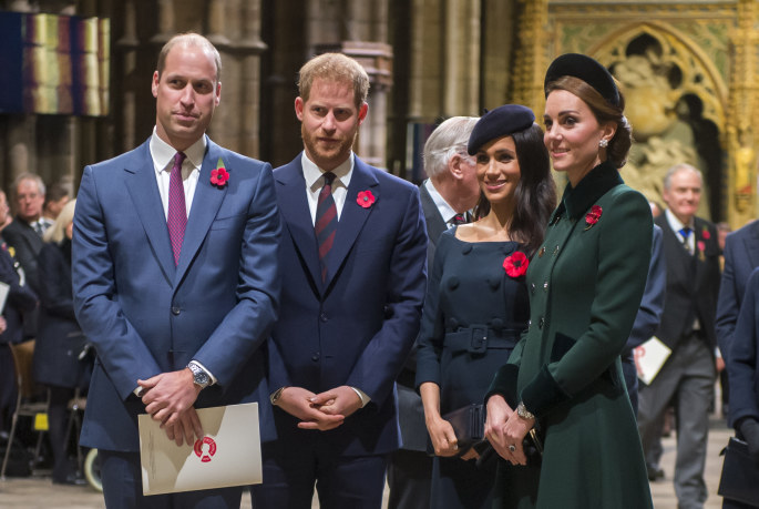 Catherine Middleton, princas Williamas, princas Harry, Meghan Markle / „Scanpix“ nuotr.