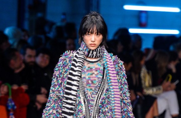 „Missoni“ 2016 m. rudens-žiemos kolekcijos modelis