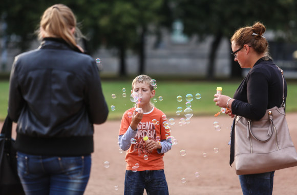 „Burbuliatoriaus“ akcijos akimirka