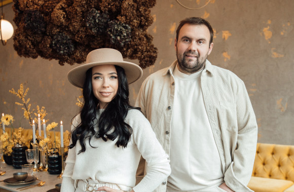 Justė Matulevičienė su Pavelu Zalescevkij /„Photo Aistė“ nuotr.