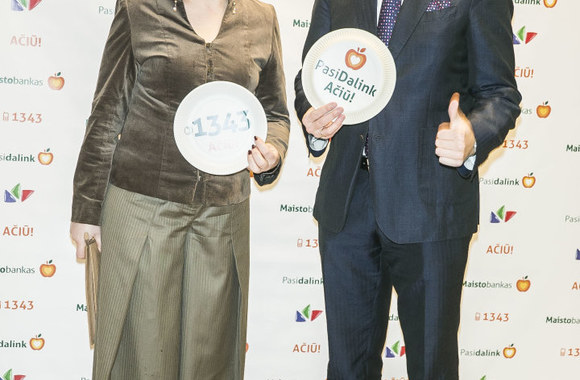 Andrius Kupčinskas su žmona