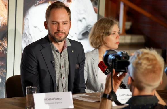LNOBT naujo sezono pristatymo spaudos konferencija / Organizatorių nuotr.
