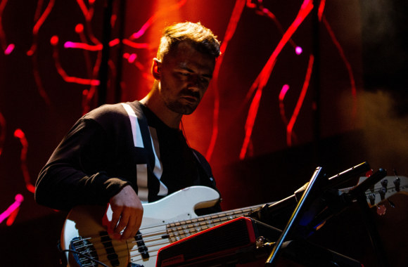 „Ten Walls“ ir Lietuvos Valstybinio Simfoninio Orkestro koncertas Trakų pilies kieme/ Pauliaus Peleckio nuotr. 