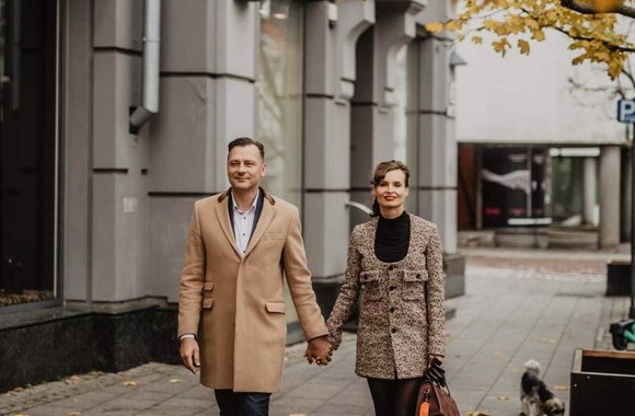 Alkas Paltarokas ir Erika Daugėlaitė / Asmeninio albumo nuotr.