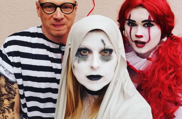 Rūta Mikelkevičiūtė su vyru Rolandu ir dukra Dominyka / Asmeninio albumo nuotr.