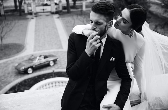 Dainininko Justino Jaručio ir modelio Justinos Čėsnaitės-Jarutės vestuvės