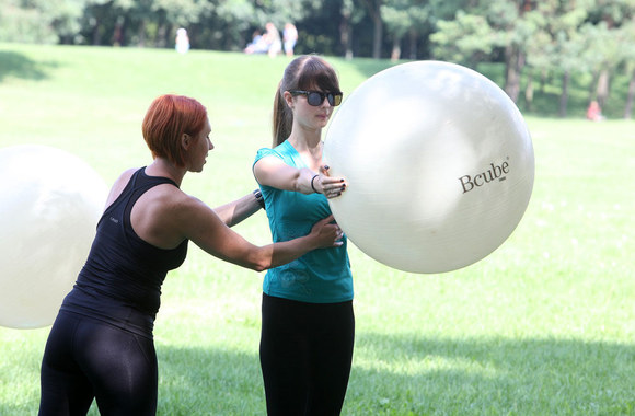 Mankšta su Gabriele Martirosianaite