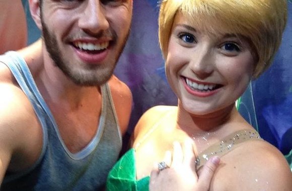 Blaine'as Gibsonas ir fėja Tinkerbelė