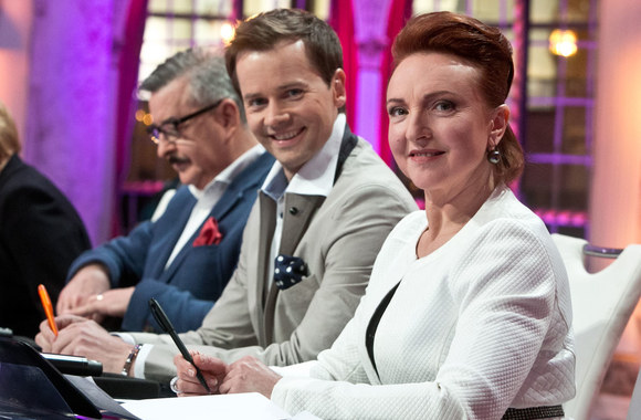 „Šokiai ant ledo“ filmavimo akimirka