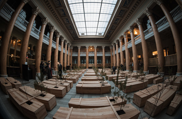 Yoko Ono instaliacija „Ex It“ / AHOY nuotr.