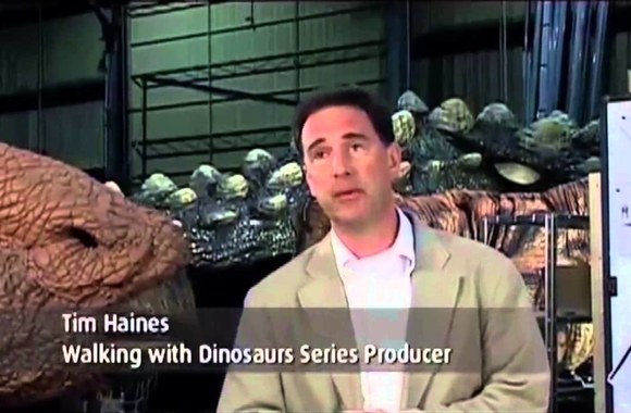 Ištraukos iš šou „Pasivaikščiojimas su dinozaurais“: