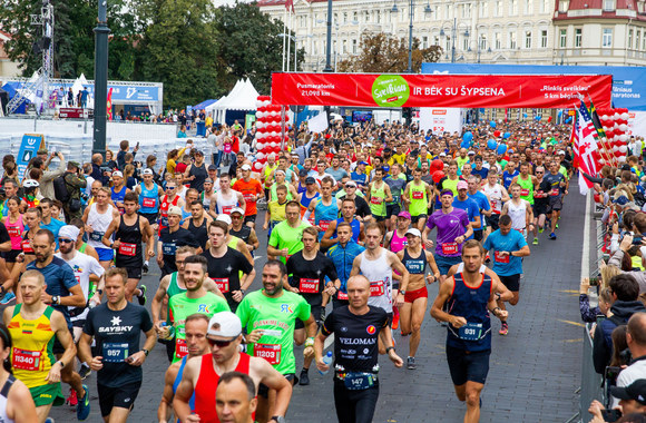 „Danske Bank Vilniaus maratonas“/ „ŽMONĖS Foto“ nuotr.
