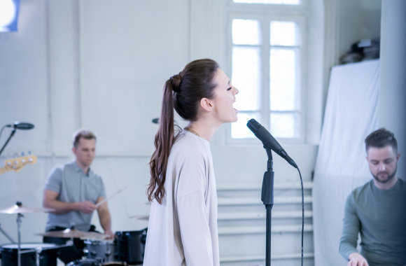 Ievos Zasimauskaitės muzikinio klipo „What Do You Want From Me“ filmavimas