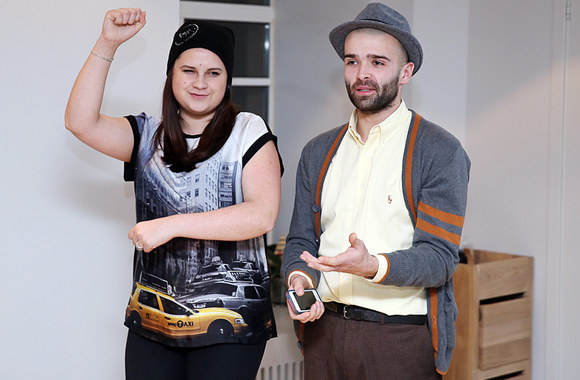 Šarūnas Kirdeikis ir Berta Timinskaitė